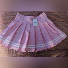 Forever21 Skirt (Pink & White-Never Worn) Cute Girly, Sporty Look. Serious Inquires Only Hime Gyaru, Forever 21 Skirts, Tennis Skirt, Sporty Look, Dream Wardrobe, Pink White, Forever 21, Tennis, Womens Skirt