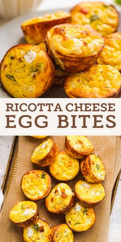 an image of egg bites with text overlay