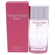 Swimsuits For All Carrot Water, Clinique Happy Heart, Clinique Perfume, Heart Perfume, Clinique Happy, Platinum Credit Card, Water Hyacinth, Woody Fragrance, Mandarin Orange