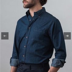 Nwt, The Brand Just Doesn’t Actually Ship Items With A Tag. Never Worn Or Laundered. Size Large (Men’s). See Brand Website For Information On Similar Products And Sizing. Please Ask Any And All Questions Before Offering, As All Sales Are Final. Classic Denim Blue Shirt With Snap Buttons, Chambray Button-up Shirt With Buttons, Chambray Button-up Shirt, Classic Denim Shirt With Snap Buttons, Classic Chambray Top With Buttons, Classic Denim Top With Snap Buttons, Classic Denim Blue Shirt With Button Closure, Classic Denim Blue Shirt With Buttons, Classic Denim Shirt With Button Cuffs