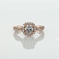 Recently Purchased Diamond Engagement Rings | Blue Nile Cushion Halo, Best Engagement Rings, Rose Gold Engagement, Engagement Ring Styles, Halo Diamond Engagement Ring, Blue Nile, Wedding Rings For Women, Unique Engagement Rings, Halo Diamond