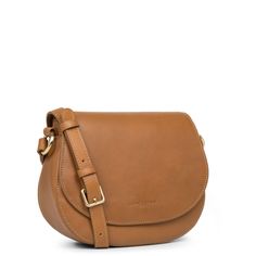 Lancaster Bag, Tan Crossbody Bag, Saddle Crossbody Bag, Tan Cowhide, Chic Leather, Large Shoulder Bags, Purse Accessories, Genuine Leather Bags, Small Crossbody Bag