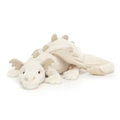 Jellycat Snow Dragon Huge Dragon Pet, Snow Dragon, Jellycat Toys, Jellycat Stuffed Animals, Pet Dragon, Little Dragon, White Dragon, Cute Stuffed Animals, Dart