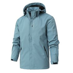 Season:Winter,Fall; Fabric:Polyester; Sleeve Length:Long Sleeve; Gender:Men's; Style:Active; Occasion:Sports Outdoor,Camping  Hiking; Outerwear Length:Regular; Placket:Zipper; Function:Waterproof,Warm,Windbreaker; Pattern:Solid Color; Design:Zipper,Pocket; Neckline:Hooded; Outerwear Type:Raincoat,Hiking Jacket,Lightweight Jacket,Softshell Jacket,Windcheater Jacket; Listing Date:09/12/2024; Bust:null; Length:null; Sleeve:null Water Proof Jacket, Fishing Clothing, Waterproof Jacket Men, Mens Rain Jacket, Mens Lightweight Jacket, Hiking Jacket, Trench Coat Men, Jacket Zipper, Mens Winter Coat