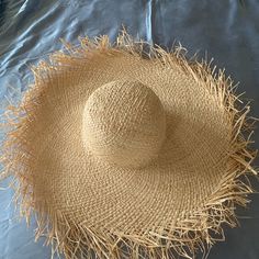 Fringe Floppy Sun Hat Natural straw hat Personalized | Etsy Floppy Sun Hat, Time Pictures, Floppy Sun Hats, Summer Hat, Beautiful Hats, Custom Hats, Summer Hats, Sun Hat, Raw Edge