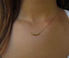 Simple Necklace Gold, Gold Necklace Dainty, Minimalist Necklace Gold, Delicate Gold Necklace, Dainty Diamond Necklace, Long Pearl Necklaces, Pearl Jewelry Necklace, Gold Fashion Necklace