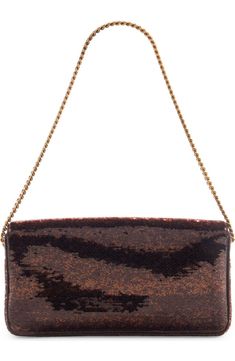 Saint Laurent Kate 99 Sequin Embellished Bag | Nordstrom Ysl Kate Bag, Ysl Kate, Ysl Handbags, Kate Bags, Embellished Bags, Sequin Bag, Cocoa Brown, Bronze Hardware, Vegan Bags