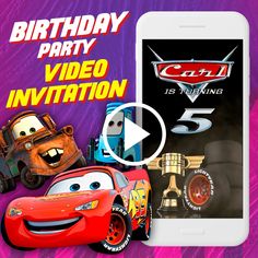 the birthday party video for cars is here