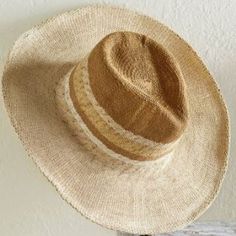 San Diego Sandbar Western Hat, One Size, Natural Color Great Style For Your Cowgirl Outfit 100% Raffia Paper 4" Brim Can Be Reshaped Drawstring Closure Casual Beige Woven Hat Band, Bohemian Cream Panama Hat For Beach, Cream Bohemian Panama Hat For The Beach, Bohemian Beige Panama Hat For Warm Weather, Beige Bohemian Panama Hat For Warm Weather, Cream Bohemian Panama Hat For Beach, Western Style Cream Panama Hat, Beige Woven Brimmed Panama Hat, Beige Woven Panama Hat