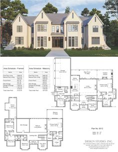 the floor plan for this house is very large and has two levels to each level