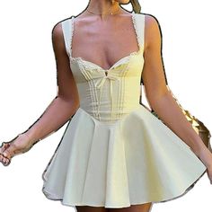 Belle Halloween Costume, Belle Halloween, Fit And Flare Mini Dress, Bandage Dress Bodycon, Hourglass Shape, Jackets Men Fashion, Date Nights, Flare Mini Dress, White Mini Dress