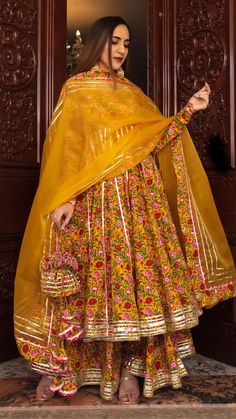 PRODUCT DESCRIPTION: Anarkali : Cotton Flared palazzo: Cotton  Dupatta: Organza No. Of Components : Set of 3 Length of anarkali: 48 inches Length of pants: 38 inches Length of dupatta: 2.50 meters Wash Care : Dry Clean  Customization : Only Size and Length Of Product US Size Conversion: XS = 0, S = 2-4, M = 6-8, L = 10-12, XL = 14, 2XL = 16, 3XL = 18, 4XL = 20, 5XL = 22, XSP = 0P, SP = 2P-4P, MP = 6P-8P, LP = 10P-12P, XLP = 14P, 2XLP = 16P, 3XLP = 18P, 4XLP = 20P, 5XLP = 22P Size Guide in inches Lace Anarkali, Floral Print Anarkali, Flared Palazzo, Botanical Floral Prints, Cotton Anarkali, Palazzo Set, Cotton Dupatta, Punjabi Suit, Stylish Dress Book