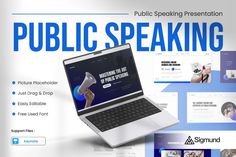 Speakhive Public Speaker Keynote Template Incl. engagement & public - Envato