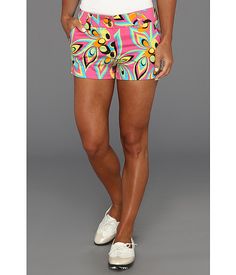 Loudmouth Golf Shagadelic Pink Mini Short and LOVE the shoes! FORE!!!!!!! Mini Short, Pink Mini, 404 Error, Yellow Blue, Black N Yellow, Pink Black, Swim Trunk, Black Pink, Golf