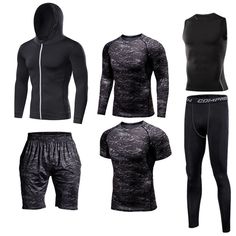 Elevate your workout wardrobe with our high-quality gym fitness clothing. Designed to provide maximum comfort and style, our collection will keep you looking and feeling your best during any workout. Made with breathable materials, our fashionable pieces are perfect for even the sweatiest of sessions. Upgrade your gym wardrobe today! Fabric: polyester 92% - commonly used sports fabric spandex 8% - elastic fibers Function: Dry Fit, Breathable, Absorb Sweat, High Elastic; Size Chart Please choose Gray Gym Activewear, Fitted Sportswear Sets For Workout, Casual High Stretch Sports Sets, Fitted Workout Sportswear Sets, Fitted Workout Sets Sportswear, Fitted Workout Sets In Sportswear Style, Gray Fitted Sports Set, Gray Fitted Sports Sets, Fitted Gray Sports Sets