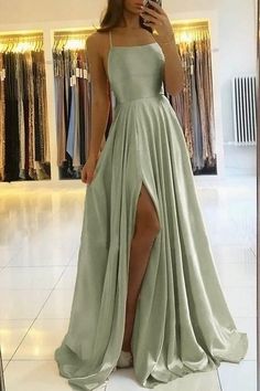 Sage Green Prom Dress, Green Wedding Guest Dresses, Cheap Prom Dresses Long, Beautiful Dresses For Women, Cheap Bridesmaid Dresses, Dress Up Costumes, Prom Dresses Online, Green Prom Dress, Cheap Prom Dresses