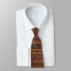 Western Brown, Printed Ties, Printed Leather, Neck Tie, Brown Leather, Shop Now, Created By, Stars, Leather