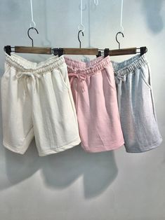 "Women's super comfy everyday sweatshorts for home loose fit and banding waist, soft cotton 100% Size One size, good for US 4-12 Length 45cm /17.7\" Inseam20.5cm/ 8\" Waist width 32cm /12.6\", good up to size 34\" Fabric and Care Cotton 100% soft touch Machine washable and tumble dry Made in S Korea" Leisure Pajama Shorts With Pockets For Summer, Summer Leisure Pajama Shorts With Pockets, Summer Leisure Pajama Shorts With Elastic Waistband, Summer Athleisure Pajama Shorts For Leisure, Summer Loungewear Athletic Knee-length Shorts, Spring Cotton Athletic Shorts For Leisure, Casual Pajama Shorts With Relaxed Fit For Leisure, Casual Relaxed Fit Pajama Shorts For Leisure, Summer Knee-length Athletic Shorts For Loungewear