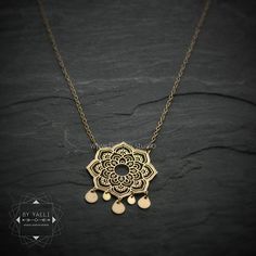 Mandala necklace geometric necklace mandala #jewelry #necklace @EtsyMktgTool #mandalanecklace #geometricnecklace #mandalajewelry Elegant Festival Necklaces With Delicate Chain, Elegant Festival Necklace With Delicate Chain, Bohemian Rose Gold Dangle Jewelry, Delicate Handmade Jewelry For Festivals, Spiritual Filigree Flower Pendant Necklace, Delicate Pendant Jewelry Chain For Meditation, Bohemian Jewelry With Delicate Chain For Gift, Spiritual Necklace With Flower Pendant And Intricate Design, Bohemian Dangle Jewelry For Meditation