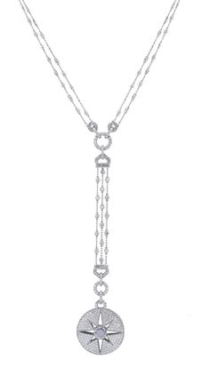 When you're seeking a statement piece, this 18K White Gold Diamond Center Rose Cut Necklace features flawless 18K white gold along with round brilliant cut diamonds and adds elegance for a lasting impression. Necklace Sketch, Tiktok Clothes, Lightweight Jewellery, Movie Jewelry, Art Jewelry Design, Light Weight Jewelry, Master Piece, Diamond Jewelry Designs, Necklace Diamond