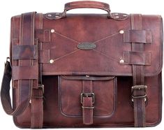 Brand New, Unused, Genuine Leather Bag, Travel Bag, 100% Goat Leather, Leather Messenger Bag, Perfect For Office, School, Travel, Daily Use, Selling Worldwide. Leather Laptop Bag For Men, Leather Messenger Bags, Briefcase Women, Laptop Briefcase, Bags For Men, Leather Laptop Bag, Leather Laptop, Messenger Bag Men, Goat Leather