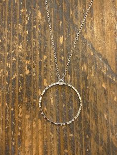 18"-20" sterling silver chain & circle Gold And Silver Rings, Gold Choker, Circle Necklace, Hammered Silver, Custom Bracelets, Silver Roses, Silver Rose Gold, Sterling Silver Chain, Jewelry Trends