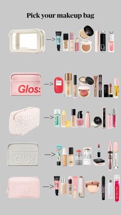 School Bag Essentials, Sephora Skin Care, Makeup Items, Essential Bag, Makeup Essentials, Soft Girl, Makeup Skin Care, Makeup Inspo, Skin Makeup