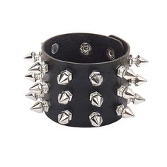 PRICES MAY VARY. Gothic Bracelets - including different styles of studded belt punk bracelets, skull, spikes and made of leather. Cool rock style that you can use to match your black outfit. Reliable material - Our grunge bracelets are made of eco-friendly alloy and soft leather for high quality and comfortable wearing. Advanced polishing and beautiful plating alloy material, smooth leather surface, comfortable and fashionable to wear. Fine workmanship and exquisite tailoring ensure the bracelet Grunge Bracelets, 80s Emo, Punk Bracelets, Beautiful Plating, Emo Skull, 80s Accessories, Emo Jewelry, Studded Bracelet, Spike Bracelet