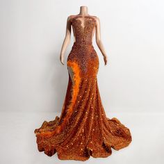 Girl Prom, Orange Prom Dresses, Feather Gown, Prom Photoshoot, Homecoming Ideas, Prom 2024, Gorgeous Prom Dresses, Exquisite Gowns, Prom Ideas