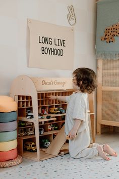 🌿 Buy Wooden Toy Cars For Your Garage Here: https://www.etsy.com/listing/1816311630  If your kid loves cars, a large toy car storage from ChildUniverse will take a worthy place in your home toy collection. Handcrafted to last for generations, the wooden toy car parking garage has a compact size, so it's perfect for 1-4-year-olds. Excellent gift for boys who like vroom-vroom toys will make every other Birthday, Christmas, or Thanksgiving more festive The toy car storage garage has several floors Little Boys Room Toddler Walmart, Nursery Room Boy Pottery Barn Kids, Boy Nursery Pottery Barn Kids, Boy Toy Storage Playroom, Toddler Toy Room Walmart, Wooden Playroom Toys, Storage For Toys In Kids Room, Small Baby Room Toys And Etc, Toddler Boy Bedroom Accessories