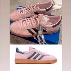 Women’s 8.5 Fits More Like A 9 Pink And Navy Blue. Pink Sporty Custom Sneakers With Contrast Sole, Pink Custom Sneakers With Contrast Sole, Sporty Custom Pink Sneakers With Contrast Sole, Sporty Pink Custom Sneakers With Gum Sole, Sporty Custom Pink Sneakers With Gum Sole, Pink Custom Sneakers With Gum Sole For Sports, Custom Pink Sneakers With Gum Sole For Sports, Pink Sneakers With Gum Sole For Light Sports, Pink Sneakers With Gum Sole For Casual Sports