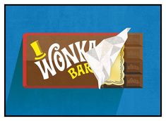 an image of a bar with the word wonka on it and a top hat