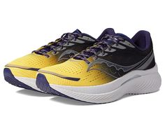 Saucony Endorphin Speed 3 - Men's Shoes : Night Lite : Take unlimited leaps on right path, wearing Saucony Endorphin Speed 3 footwear. Breathable, perforated mesh upper. Textile lining. Removable textile insole. Composite toe. Lace closure. Lightly cushioned collar and tongue. EVERUN midsole. TRI-FLEX crystal rubber outsole. Imported. Measurements: Weight: 7 oz Product measurements were taken using size 9, width D - Medium. Please note that measurements may vary by size. Weight of footwear is ba Saucony Endorphin Speed, Running Night, Routine Work, Night Lite, Sneakers Athletic, Kids Luggage, Lace Closure, Brooks Sneaker, Running Shoe