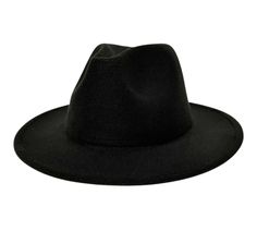 dope hats classic unisex fedora in black Hats Classic, Fedora Style, Dope Hats, Wide Brim Fedora, Brim Hat, Fedora Hat, Wide Brimmed, Low Key, Black Media