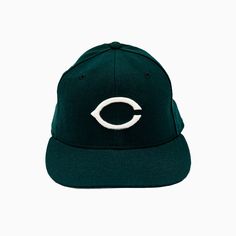 Take your game-day look to the next level with the New Era Cincinnati Red MLB 59FIFTY Fitted Hat. Crafted with top-notch materials, this hat offers comfort, style, and toughness. Rock your team pride while keeping calm and shaded from the sun. It's a must-have for any dedicated fans or fashionable athletes. Color: Green / White Style: NECR-GRNWHT Hats For Sale, Cincinnati Reds, Fitted Hat, Comfort Style, White Style, Fitted Hats, Cincinnati, Summer Collection, White Color