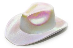 PRICES MAY VARY. SHIPPING - We have worked with amazon to ensure all sparkly cowboy hat are shipped in boxes to avoid damage. Let us know if you have any issues with our fun iridescent cow girl hats! SIZING - 15 in x 12in x 4 in. Our hat is 1 size fits all and is designed to accomodate a standard adult female. Our neon cowboy hat should work for women most teens, older kids and adults. QUALITY - We use a high quality material for our holographic cowboy hat to hold their shape as well as maintain Cowboy Suit, Rave Hats, White Cowboy Hat, Pink Cowboy Hat, 80s Disco, Hen Party Accessories, Bridal Cap, Disco Style, Hip Hop Party