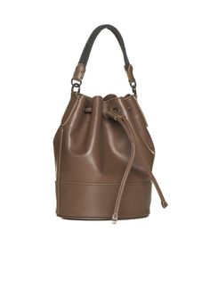 Shoulder Bag from Brunello Cucinelli Composition: ->leather, 100% | Brunello Cucinelli Women's Shoulder Bag in Brown | SS24 Luxury Shop, Brunello Cucinelli, Stylish Men, Italian Design, Luxury Boutique, Valentino Garavani, Shoulder Bag Women, Bottega Veneta, Clothing Brand