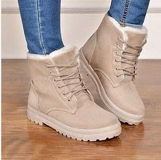 New Boots 2021 Women, Cheap Lace-up Boots With Round Toe For Winter, Luxury Lace-up Boots With Round Toe For Walking, Winter Boots Leggings, Trendy Cold Weather Shoes, Essential Shoes For Winter, Cute Fall Winter Boots, Womens Dressy Winter Shoes, Women Cute Boots