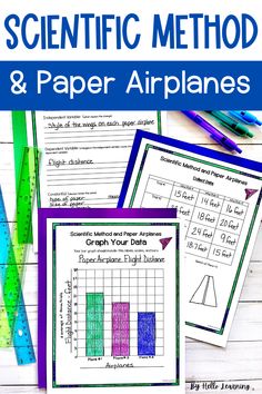 the scientific method and paper airplanes for kids