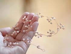 Rose gold bridal hair vine Wedding pearl crystal hair accessory Bridal hair piece rose gold Headpiece crystal Bridal shower Hair bridesmaids more Hair vines https://www.etsy.com/shop/JewelryByCompliment?ref=seller-platform-mcnav&section_id=24732589 Please, keep the jewellery away from perfume and other alcohol containing fluids because the alcohol damages the Polymer clay. Store the fragile items in separate boxes and treat them with care. Misuse may result in damage. Visit my shop https://www.e Rose Gold Hair Vine Bridal, Bridal Shower Hair, Hair Bridesmaids, Rose Gold Headpiece, Rose Gold Hair Vine, Shower Hair, Gold Hair Vine, Vine Wedding, Crystal Hair Accessories