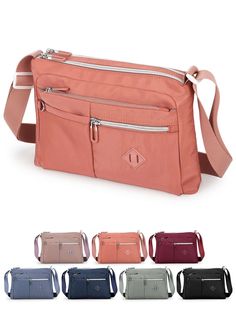 Buy LAVA Women Crossbody Bags Waterproof Nylon Shoulder Purses Messenger Bag for Travel Sports (Pink) at Walmart.com Cheap Bags For Everyday Use, Cheap Travel Shoulder Bag With Top Handle, Cheap Crossbody Clutch For Travel, Cheap Small Bags For Daily Use, Cute Cheap Women's Phone Bag, Cheap Lightweight Casual Bags, Modern Crossbody Bags At Affordable Prices, Cheap Lightweight Versatile Bags, Cheap Women's Shoulder Bag For Spring