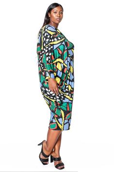 Transform your wardrobe with the captivating charm of our asymmetrical midi dress in a vibrant and colorful butterfly print. Designed to make you feel effortlessly elegant and confident, this dress is a dazzling blend of whimsical design and modern sophistication. Stand out with the dynamic and stylish asymmetrical neckline, adding a unique and contemporary twist to the classic midi length. Embrace the spirit of transformation and beauty with our bright butterfly print, designed to catch the eye Bright Butterfly, Asymmetrical Midi Dress, Colorful Butterfly, Asymmetrical Neckline, Whimsical Design, Blue Midi Dress, Colorful Butterflies, Butterfly Print, Brunei