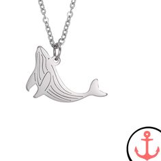 Whale Necklace Whale Necklace, Necklace Collection, Calming Scents, Crashing Waves, Soothing Sounds, Ocean Lover, Gentle Giant, Ocean Inspiration, Limited Stock