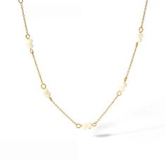 Add a touch of sophistication to your everyday ensemble with our brilliantly designed Gold Plated Beaded Necklace, showcasing a stunning beaded detail. The necklace is lavishly plated with 18K Gold, giving it a luxurious feel combined with enduring durability. Elegant Formal Beaded Necklace With Gold Beads, Elegant Formal Gold Beaded Necklaces, Elegant Gold-plated Beaded Necklaces, Elegant Yellow Gold Beaded Necklaces With Pearl Chain, Delicate Beaded Necklaces For Formal Occasions, Elegant Pearl Necklace With Gold Beads, Elegant Yellow Gold Necklaces With Gold Beads, Elegant Gold Beaded Necklace With Pearl Chain, Delicate Beaded Necklace For Formal Occasions