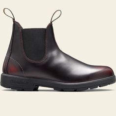 The #2412 has a bordeaux brushed leather upper that showcases the undercoat colour, giving your boots that beautifully pre-worn appearance. Leather Chelsea Boots Women, Womens Casual Boots, Blundstone Boots, Side Zip Boots, Chelsea Boots Women, Pull On Boots, Leather Chelsea Boots, Boots Fall, Kids Boots