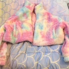 Never Worn After Purchase And Almost Sold Out On Website! Perfect Nwot Condition! Teddy Jacket, Dolls Kill, Pink Blue, Jackets & Coats, Jackets For Women, Pink, Blue, Women Shopping, Color