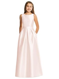 Young Bridesmaid Dresses, Alfred Sung Bridesmaid Dresses, Bat Mitzvah Dresses, Lilac Bridesmaid Dresses, Junior Bridesmaids, Satin Flower Girl Dress, Twill Dress, Alfred Sung, White Bridesmaid Dresses