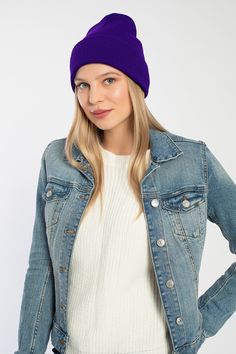 Our acrylic winter beanies are perfect for winter days. These are made from with warm and soft acrylic yarn. They are highly elastic and fits perfectly without any discomfort.  They are great gift for her and him in many occasion like holidays, travels, outdoors, casual time, work, parties. One size fits most.  You can choose one of perfect vibrant 10 colors. Casual Super Soft Cap, Acrylic Beanie For Cold Weather, Fall Acrylic Beanie Cap, Super Soft Beanie Cap, Adjustable Purple Beanie For Winter, Trendy Acrylic Beanie For Winter, Basic Adjustable Winter Beanie, Fall Acrylic Beanie One Size Fits Most, Fall Acrylic Beanie One Size