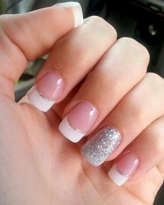 Prom nails ) Nails, Fall nail designs, Prom nails Pink And Orange French Tip, Prom Nail Ideas, Orange French Tip, Prom Nail, Nail Blue, Vibrant Nails, Blue Nail Designs