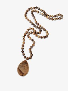 ★PRODUCT DETAILS★ Quantity: you choose 1 brown necklace only, 1 brown pendant only, or 1 brown necklace + pendant attached together Material: brown jasper stone Size: 32 inches, adding the pendant adds 2 inches to the length ★LINK TO SHOP ALL 5 STONE OPTIONS★ https://www.etsy.com/listing/716568092/knotted-crystal-necklaces-long-beaded ★DISCOUNTS★ ★NEWSLETTER subscribers get exclusive coupon codes: mojosupplycompany.com ★SOCIAL MEDIA followers get surprise sales and giveaways: Instagram @mojosupp Brown Beaded Teardrop Jewelry, Brown Adjustable Teardrop Pendant Jewelry, Brown Wooden Beads Pendant Necklace, Brown Beaded Teardrop Necklace, Beaded Teardrop Brown Necklace, Brown Teardrop Necklace For Gifts, Brown Teardrop Necklace For Gift, Earthy Brown Necklace For Gift, Adjustable Brown Teardrop Necklace